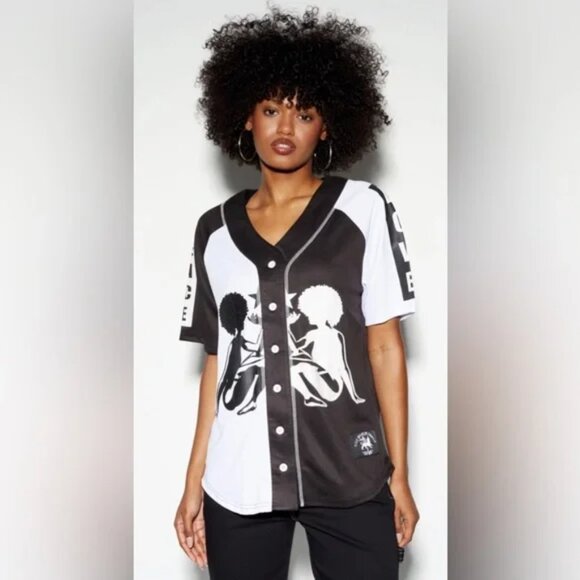 NEW Peace & Love Defend Brooklyn "The Marley Family" Baseball Jersey - Picture 1 of 15